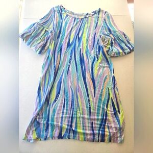 Multicolor Striped Women's Dress